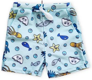 Silly Sea Faces Baby and Toddler Board Shorts