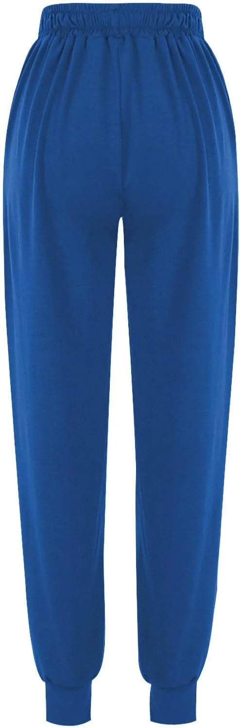 Sweatpants for Women with Pockets Stretch High Waist Jogger Sweat Pants Loose Fit Casual Lightweight Workout Trousers