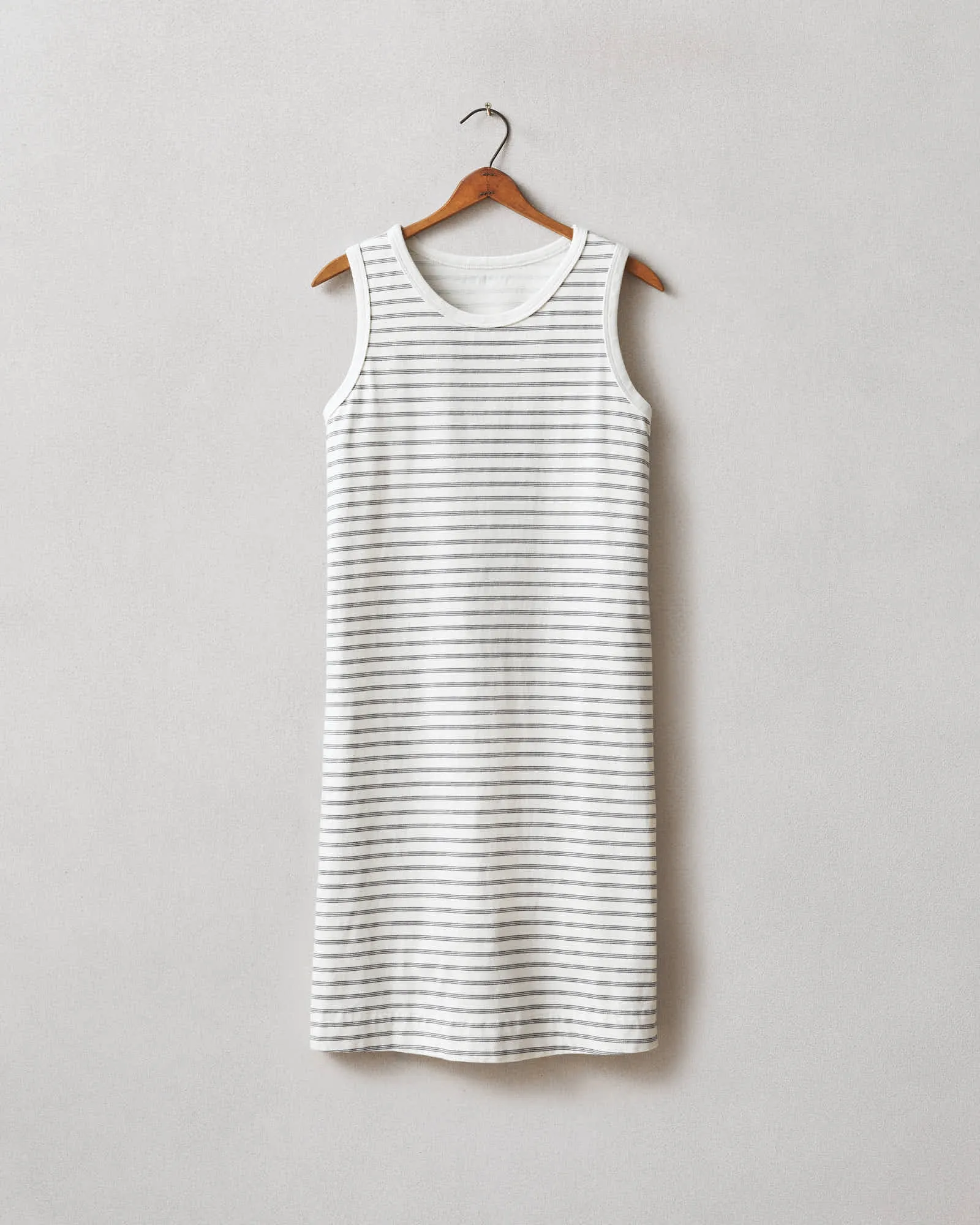 Tank Dress - Flint Stone Stripe