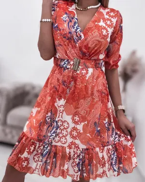 TastyHottie - Fashion print elegant dress