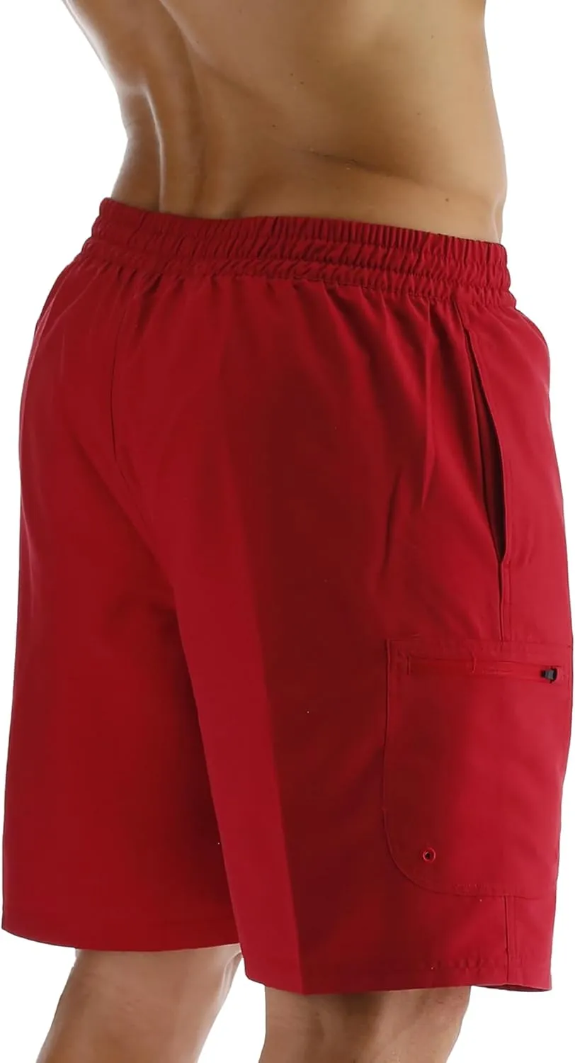 TYR Men's Challenger-x Board Shorts Swim Trunk, 8.5" Inseam