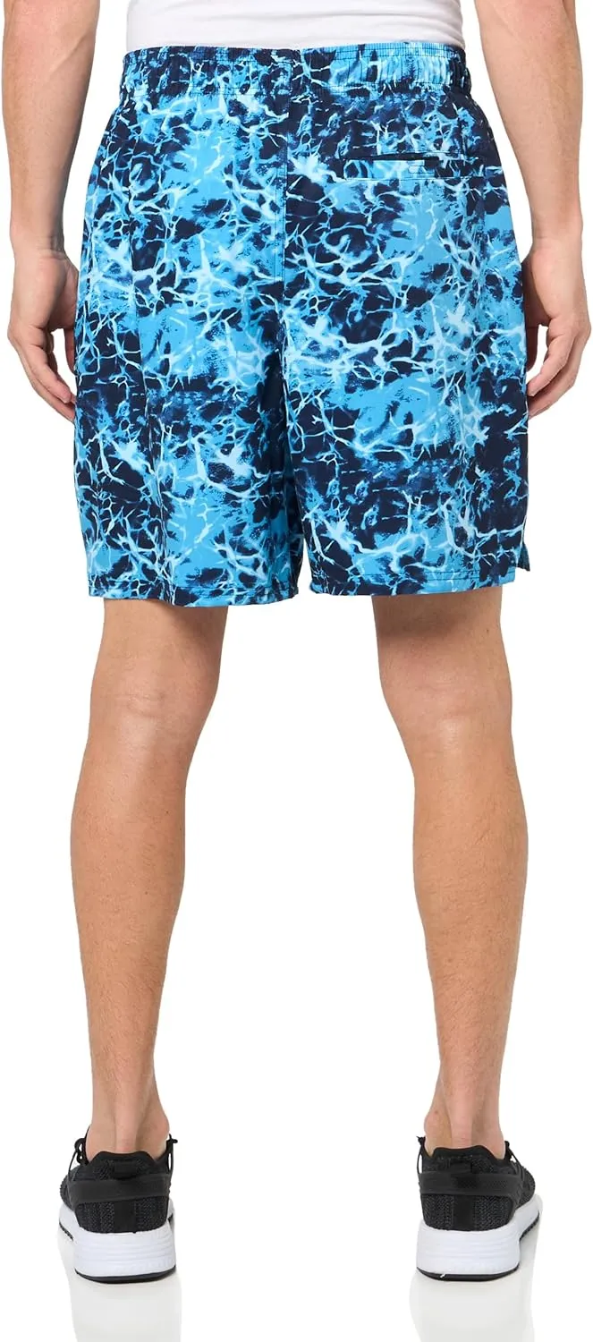 Under Armour Men's Compression Lined Volley, Swim Trunks, Shorts with Drawstring Closure & Elastic Waistband