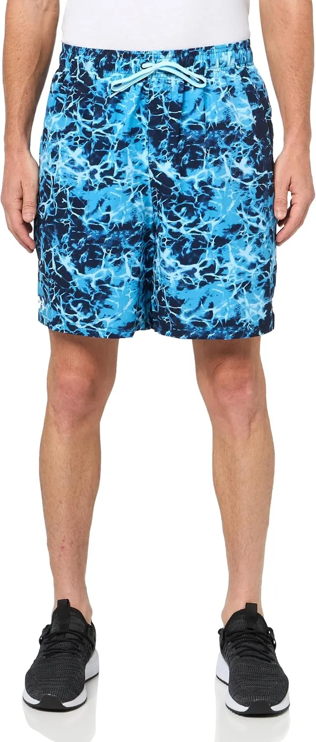 Under Armour Men's Compression Lined Volley, Swim Trunks, Shorts with Drawstring Closure & Elastic Waistband