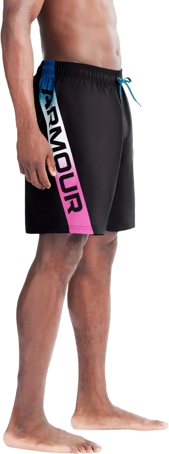 Under Armour Men's Swim Trunks, Shorts with Drawstring Closure & Elastic Waistband