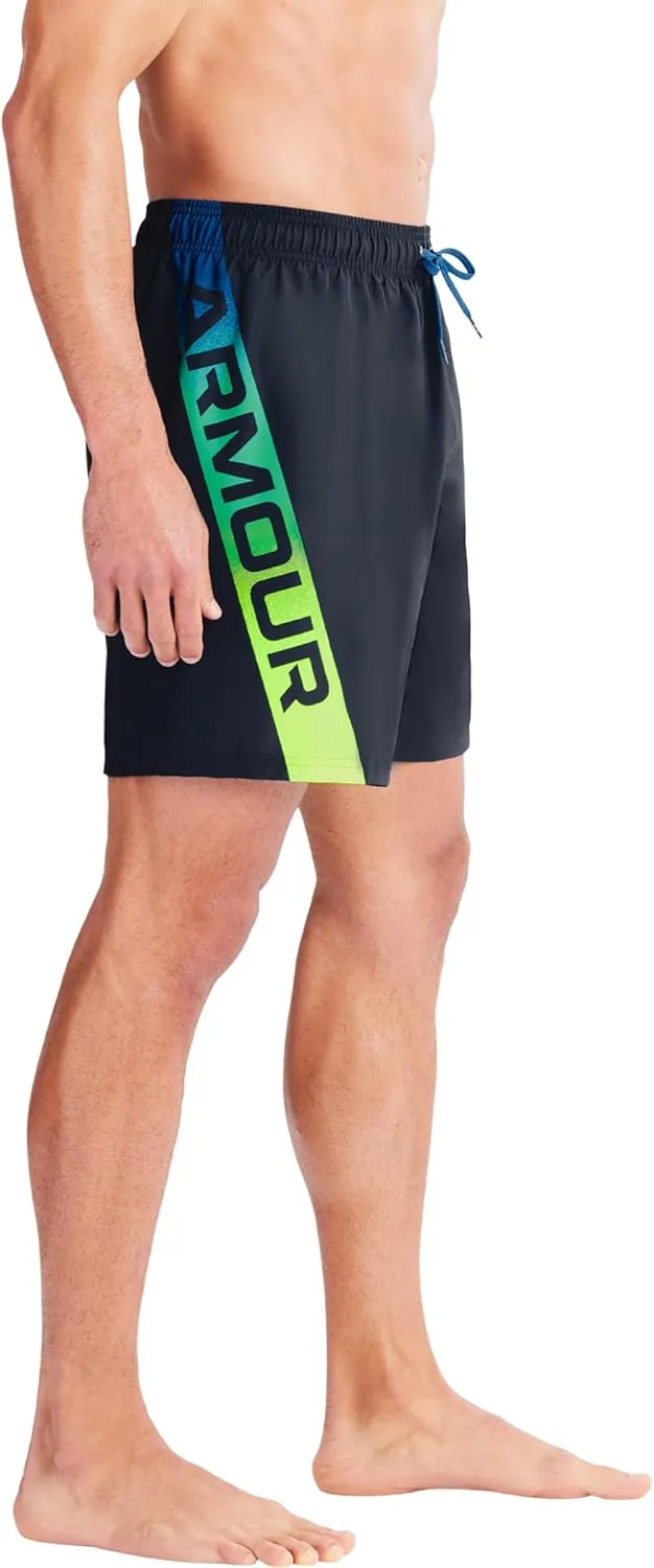Under Armour Men's Swim Trunks, Shorts with Drawstring Closure & Elastic Waistband
