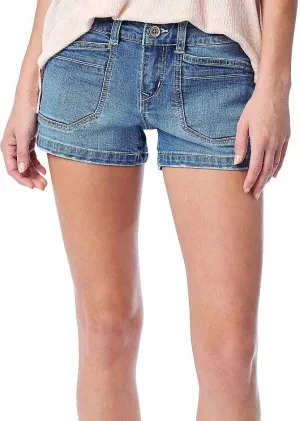 UNIONBAY Womens Denim Shorts, Wham Blue, 17 US