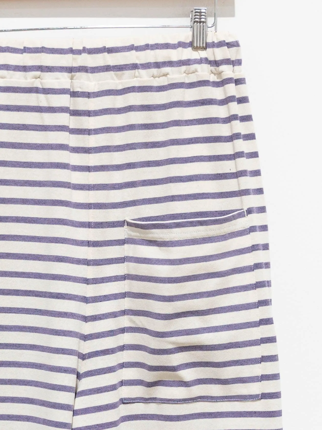 Vintage Border Relaxed Pants - Purple