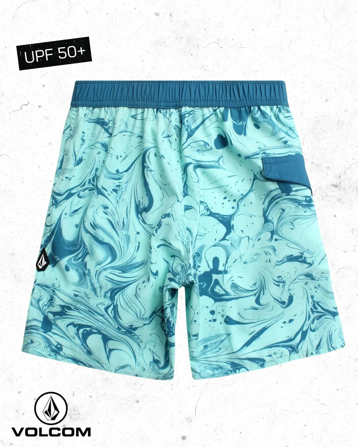 Volcom Boys Board Shorts - UPF 50  Quick Dry Swimwear Bathing Suit - Swim Trunks Swimsuit for Boys (8-16)
