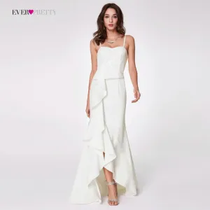 Wedding Dresses Ever Pretty Women's Fashion Simple Backless Lace Cheap Long Bridal Gowns Vestido De Noiva