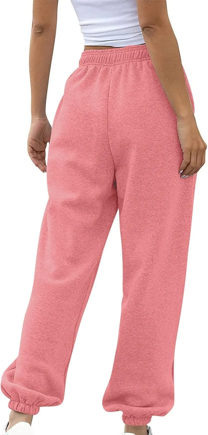 Women Cotton Linen Summer Casual Palazzo Pants Elastic Waisted Stretchy Straight Plus Size Palazzo Lounge