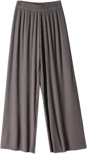 Women Ice Silk Palazzo Pants Summer Baggy Wide Leg High Waist Casual Long Trousers Jogger Pants 2024 Trendy Sweatpant