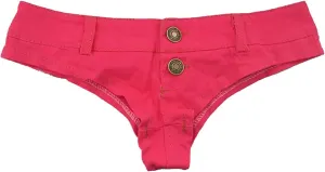 Women's Sexy Low Waist Stretch Mini Denim Shorts Hot Pants Clubwear