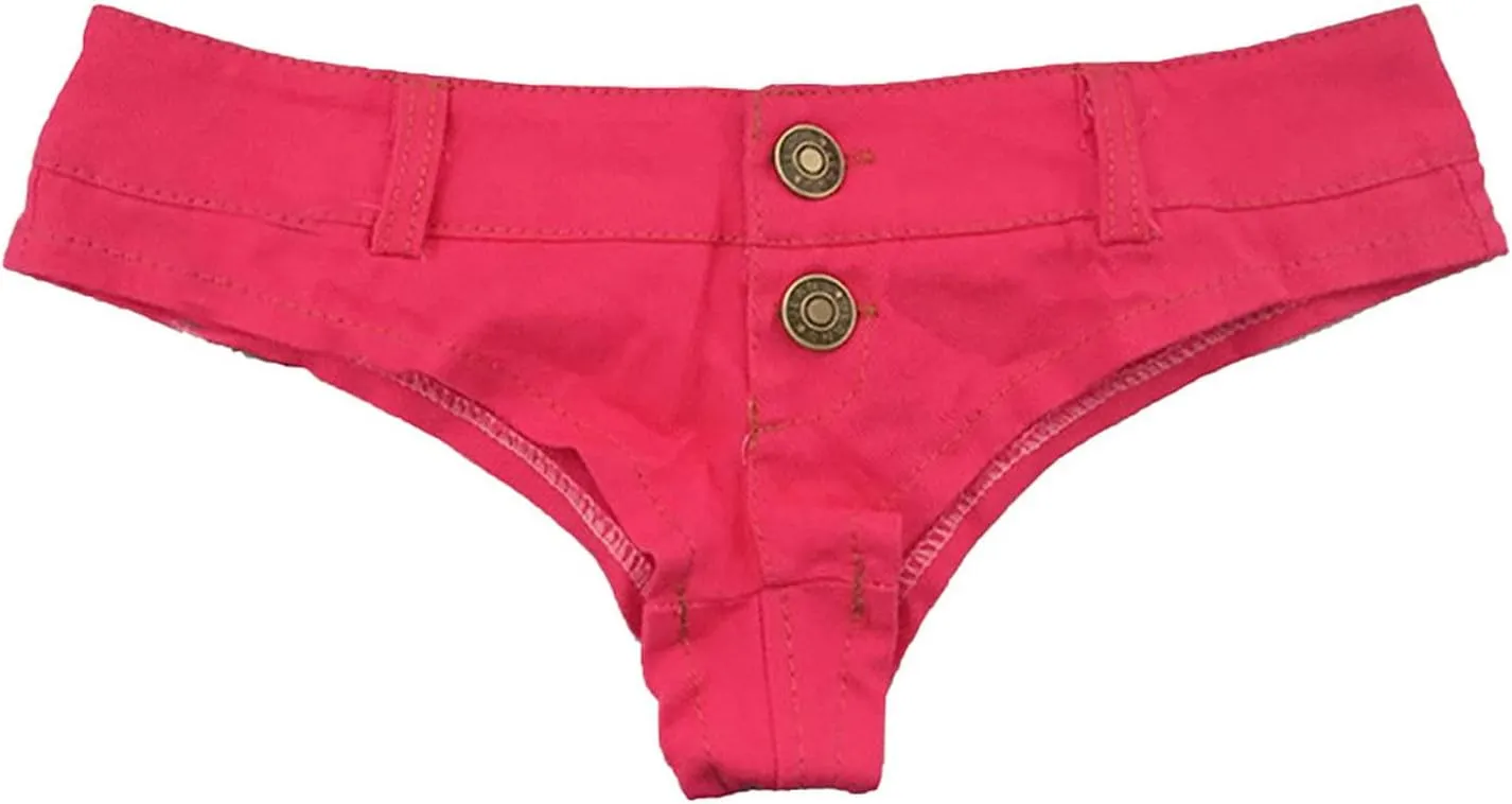 Women's Sexy Low Waist Stretch Mini Denim Shorts Hot Pants Clubwear