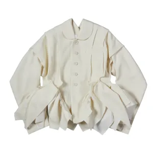 Wool Gabardine Overdyed Jacket
