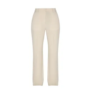 ZIP LEG PANTS - OFF WHITE